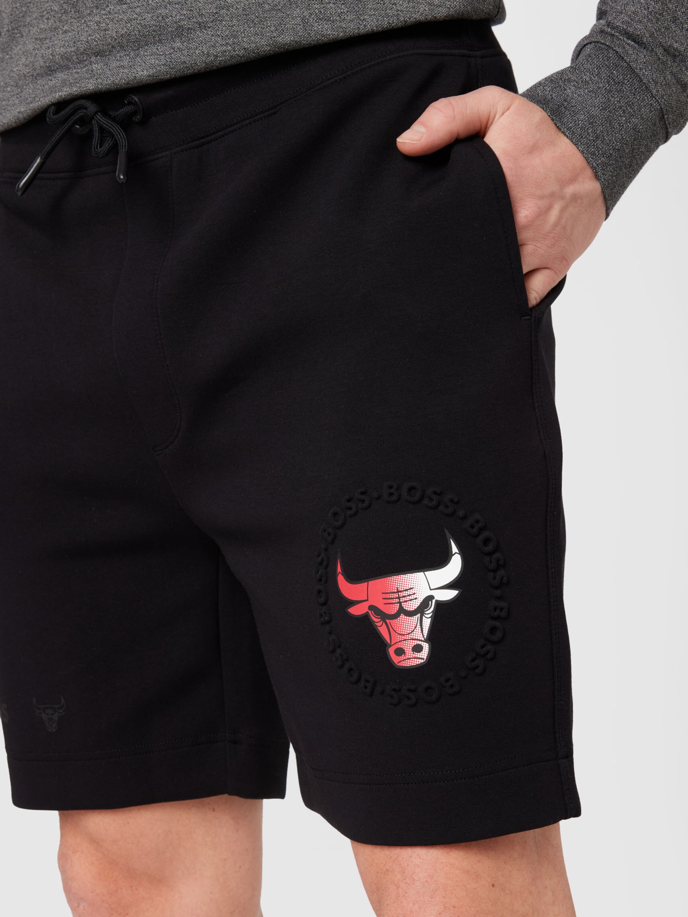 Männer Hosen BOSS Orange Shorts 'Slam' in Schwarz - FU72563 Männer Hosen BOSS Orange Shorts 'Slam' in Schwarz - FU72563