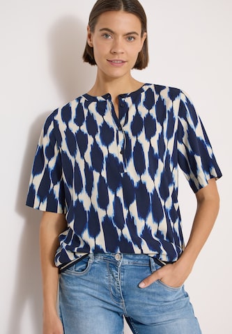 Chemisier CECIL en bleu : devant