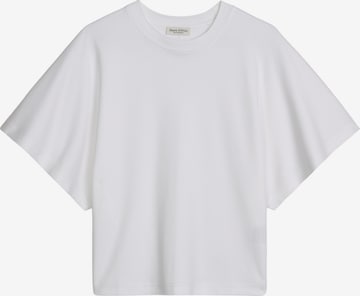 T-shirt Marc O'Polo en blanc : devant