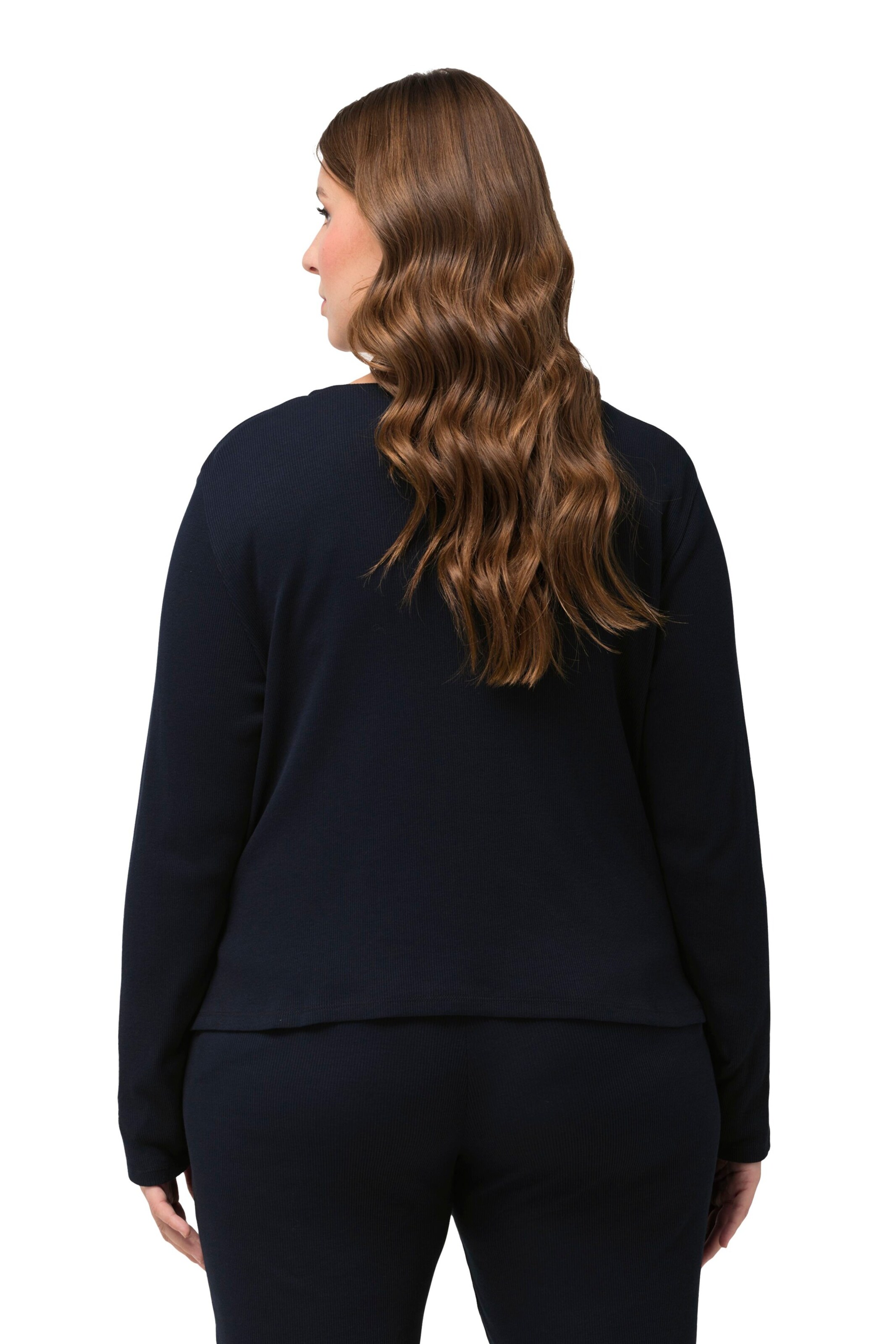 T-shirt Ulla Popken en bleu