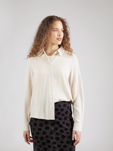 A-VIEW Bluse 'Lerke' in Beige: predná strana