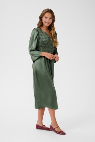 Kaffe Jurk 'Magda' in Groen