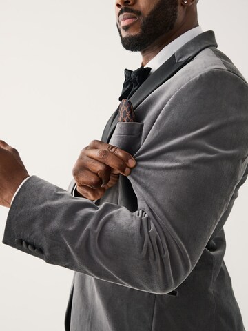 Next Slim Fit Sakko in Grau