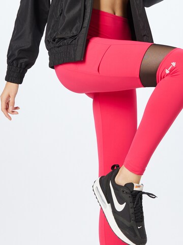 NEBBIA Skinny Sportovní kalhoty – pink