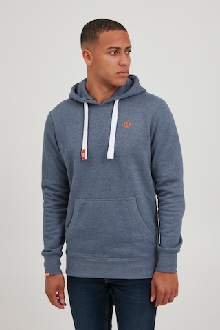 !Solid Sweatshirt 'BennHood' in Blue: front