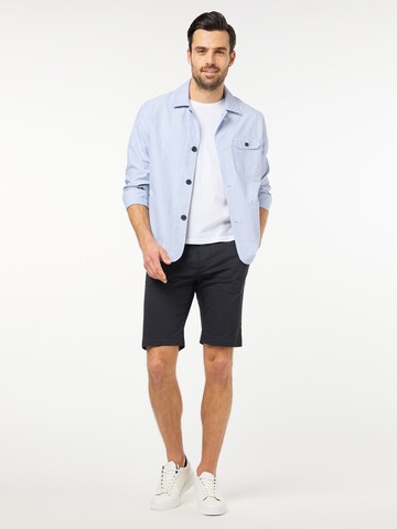 PIERRE CARDIN Regular Shorts 'Bermuda' in Blau