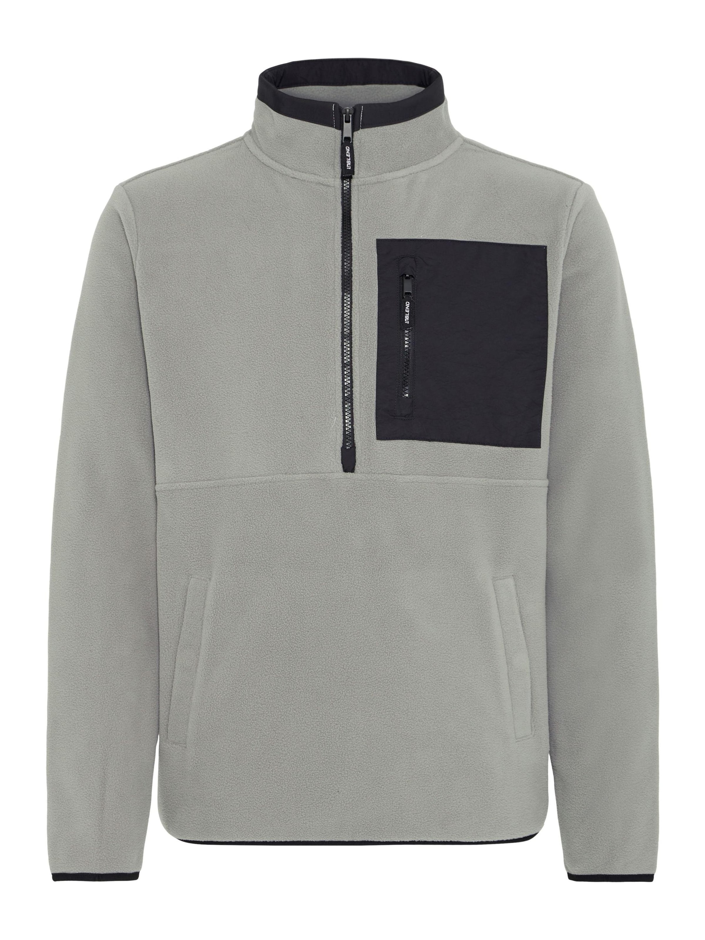 BLEND - Pullover 'BHFloren' em cinzento: frente