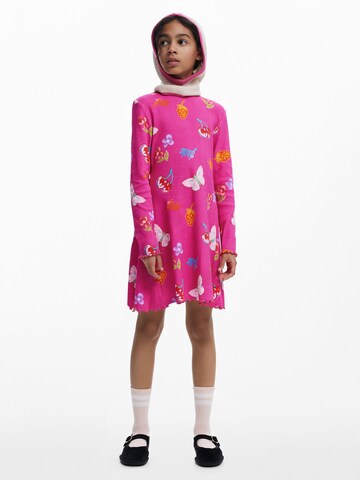 Desigual - Vestido en rosa: frente