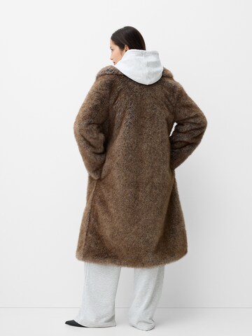 Bershka Winter coat in Brown