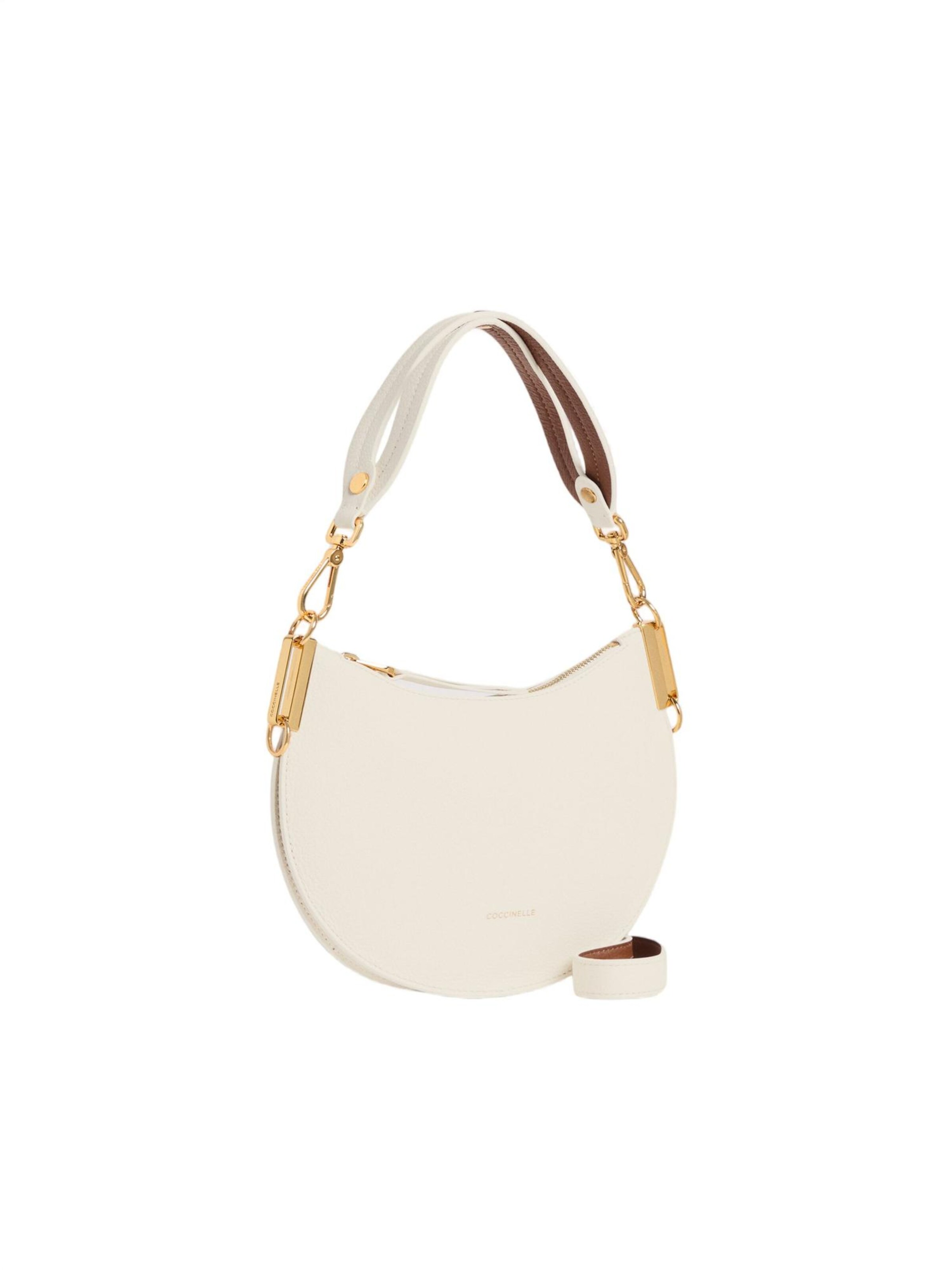 Borsa a spalla 'COCCINELLE Sunup S26' di Coccinelle in bianco