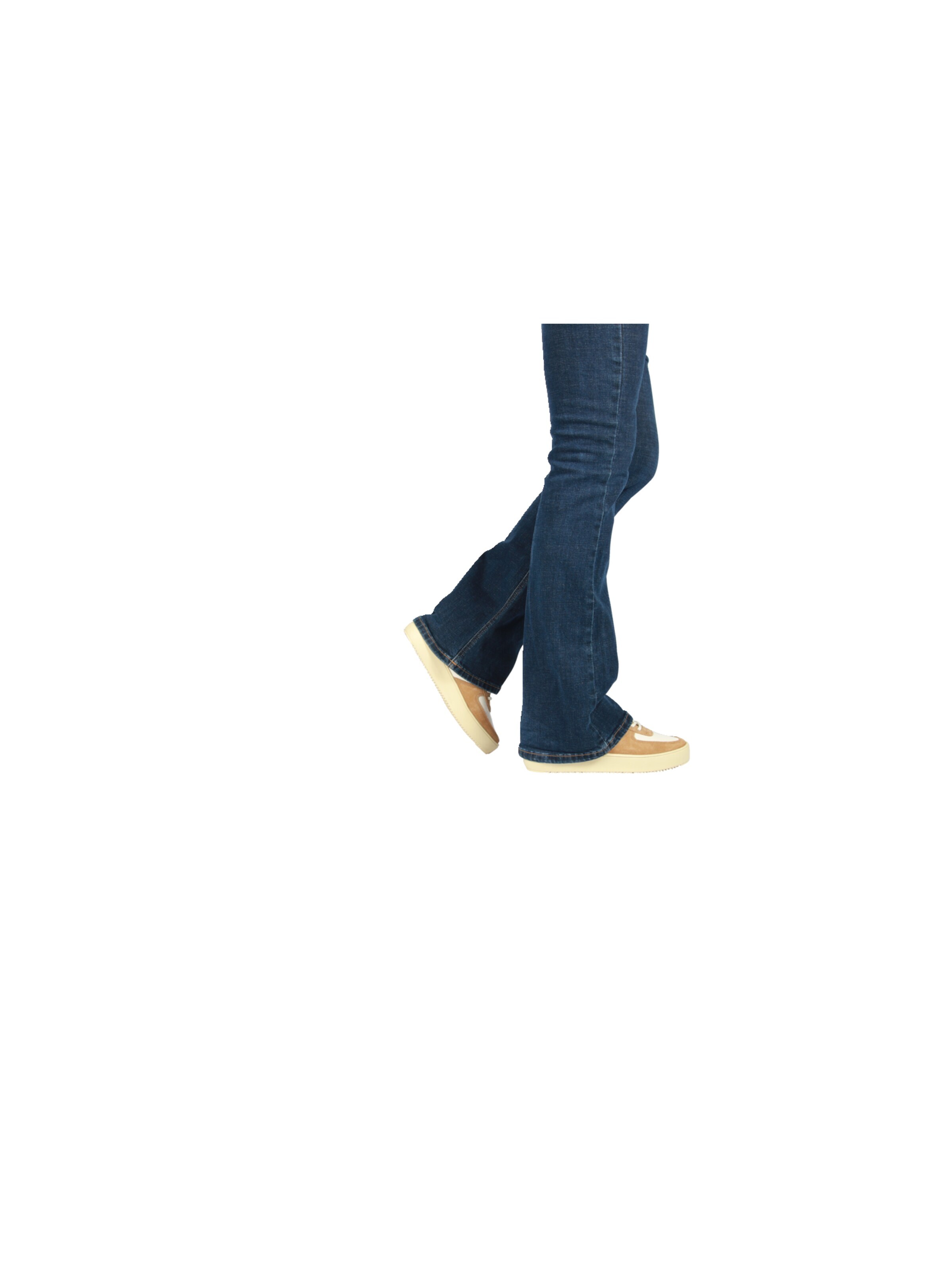 BLACKSTONE Sneakers laag 'HITTY' in Beige