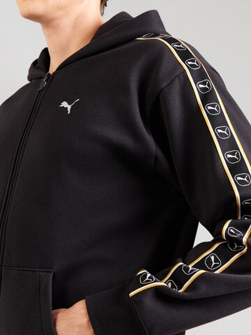 PUMA - Sudadera con cremallera 'Ess' en negro
