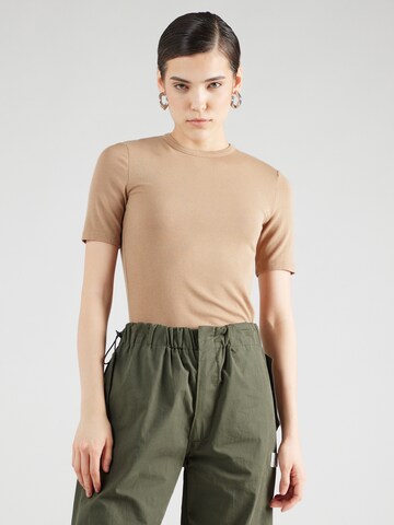 Soft Rebels Shirt 'Fenja' in Brown: front