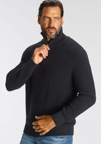 H.I.S Sweater in Blue: front