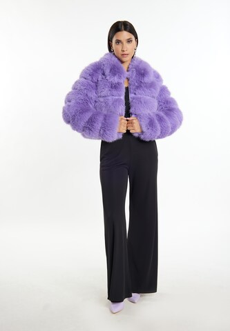 faina Winter Jacket in Purple