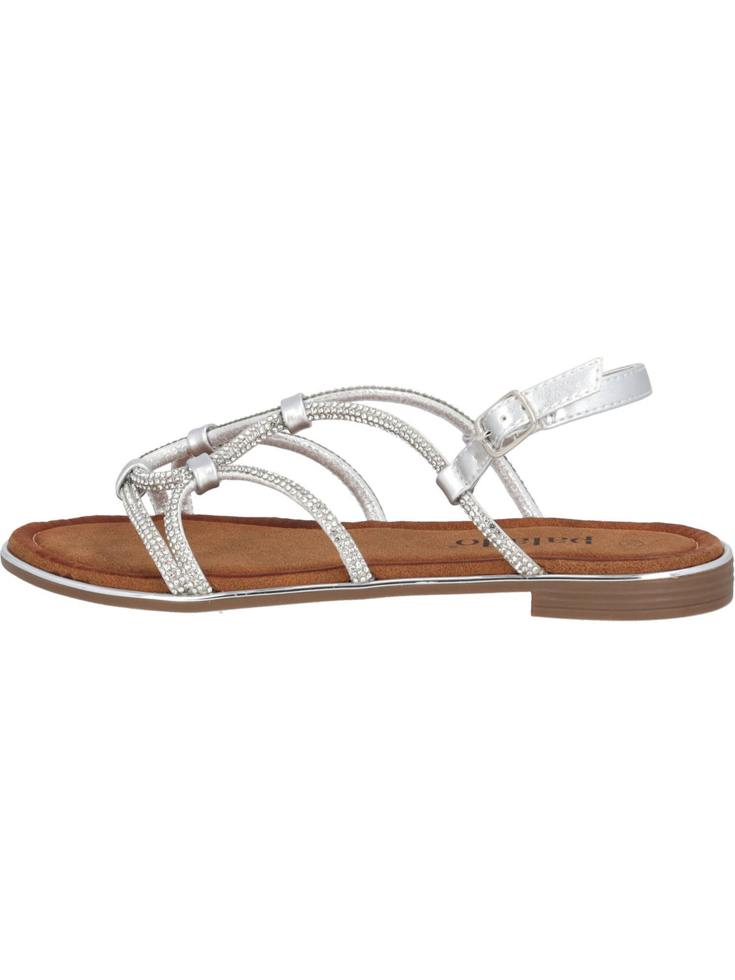 Palado Sandalen met riem 'Arcanil' in Zilver