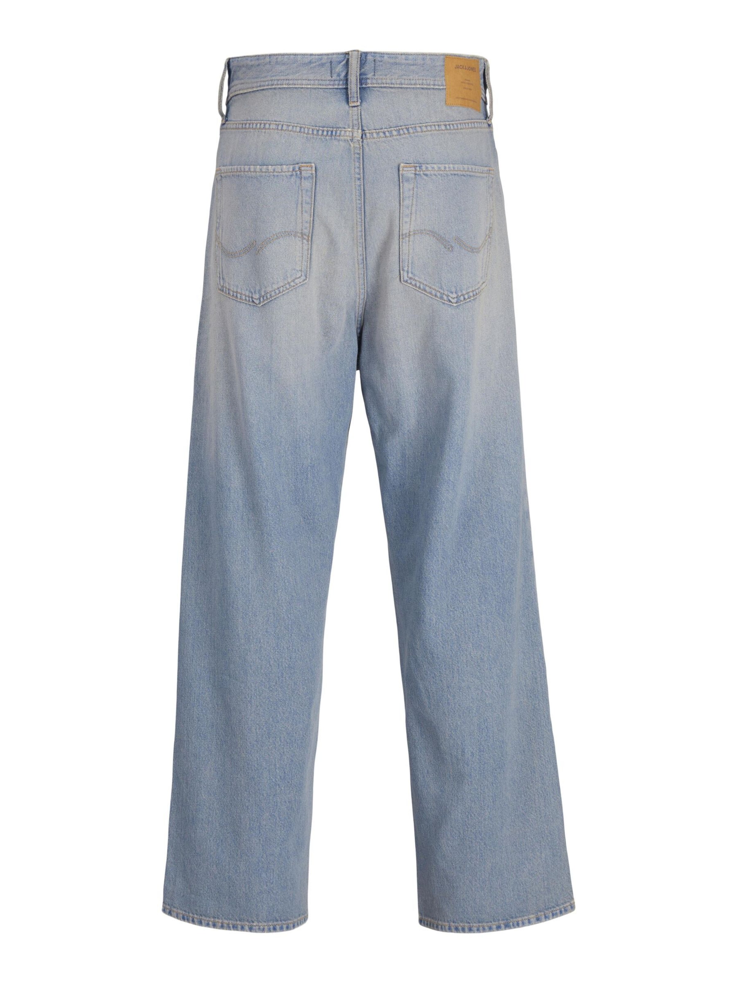 Jack & Jones Junior Loosefit Jeans 'JJIAlex JJOriginal' in Blauw