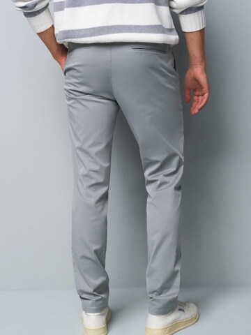 MEYER Regular Chino Pants 'M5' in Grey