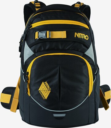 NitroBags Backpack 'Superhero' in Black: front