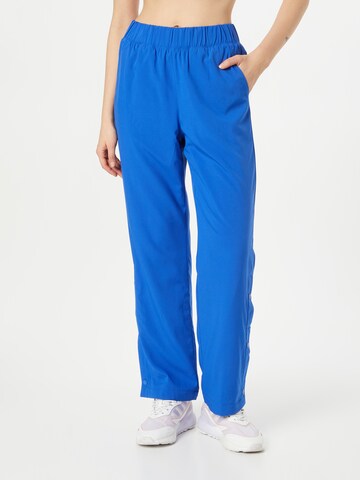 GAP Wide leg Trousers in Blue: front