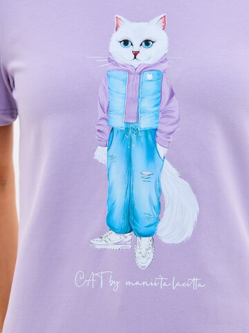CAT by Maniita Lacitta Shirt in Lila