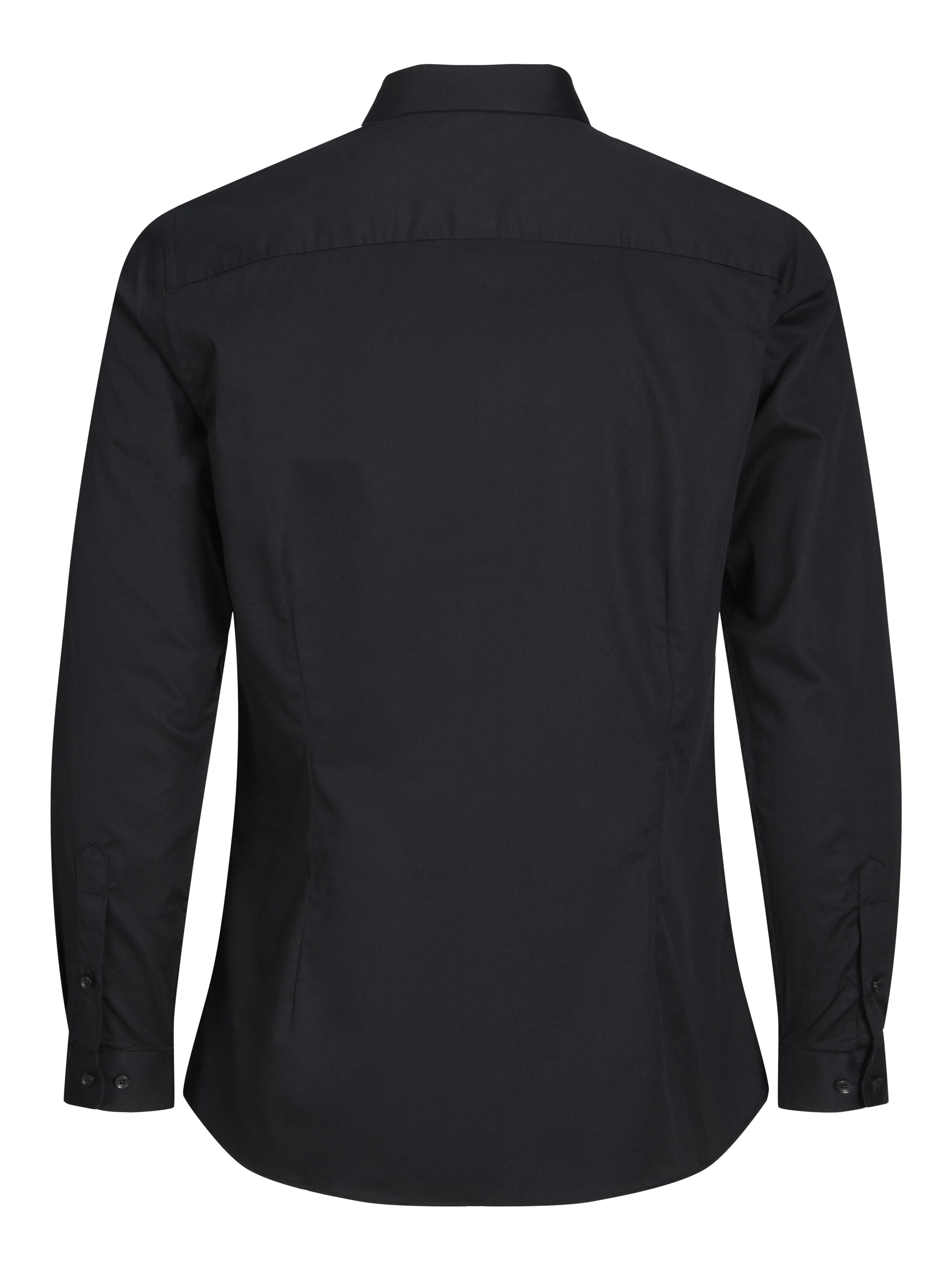 JACK & JONES Slim fit Button Up Shirt in Black