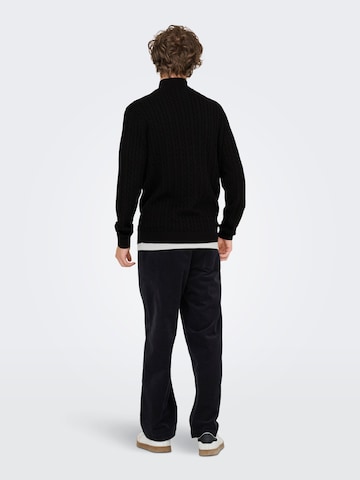 Only & Sons Pullover 'ONSLoui' i sort
