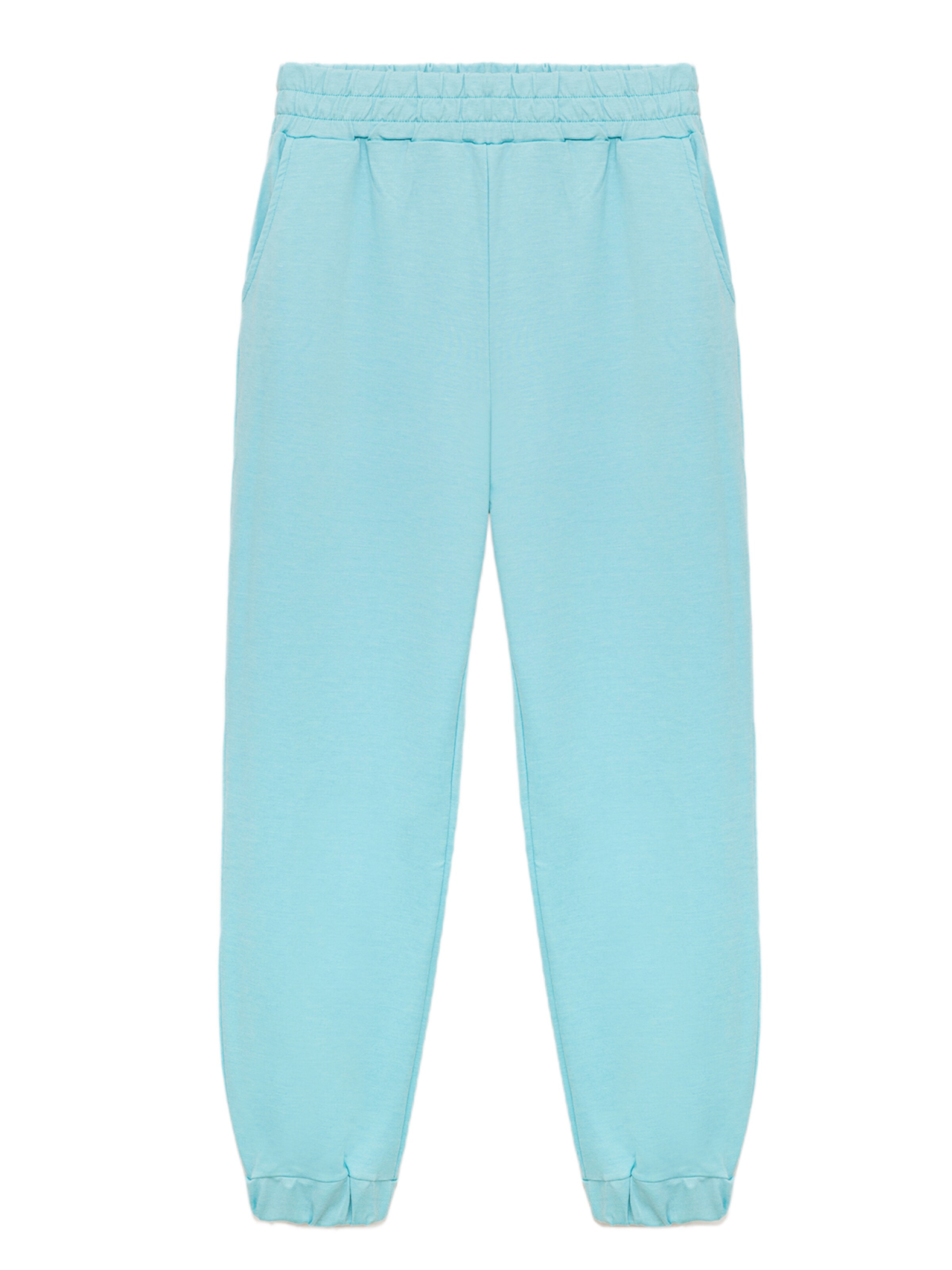 No Matter What Tapered Sportbroek in Blauw: voorkant