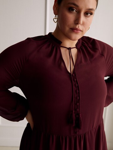Abito 'Jovana' di Guido Maria Kretschmer Curvy in rosso
