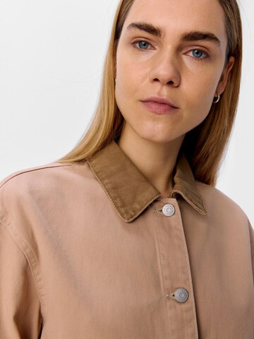 OBJECT Overgangsjakke 'OBJAvery' i beige