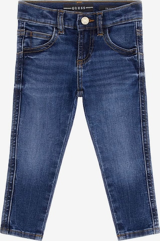 GUESS Slimfit Jeans in Blauw: voorkant