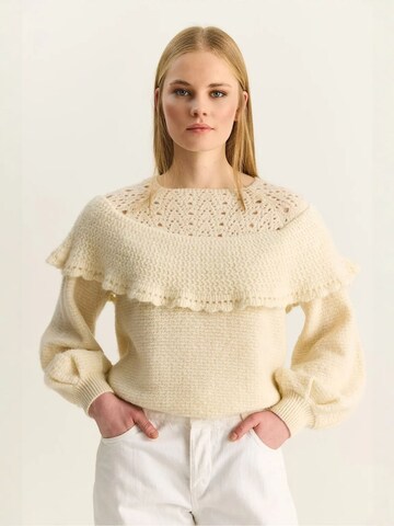 Pull-over Bianco Lucci en mélange de couleurs : devant