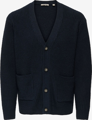 Giacchetta 'ONSFrame' di Only & Sons in blu: frontale
