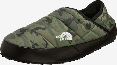 THE NORTH FACE Chaussure basse 'Thermoball  Traction Mule V' en olive / vert foncé / noir / blanc, Vue avec produit