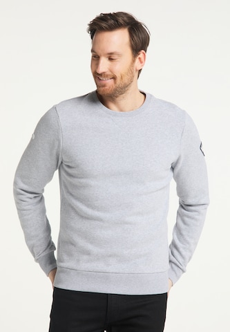 DreiMaster Maritim Sweatshirt in Grau: predná strana