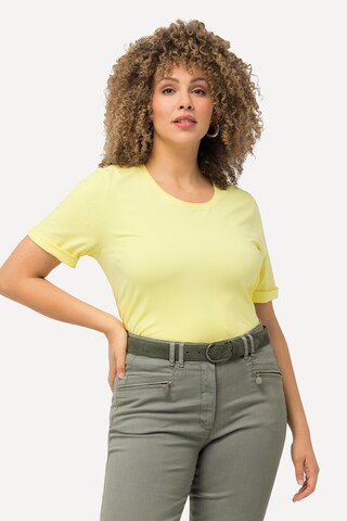 T-shirt Ulla Popken en jaune