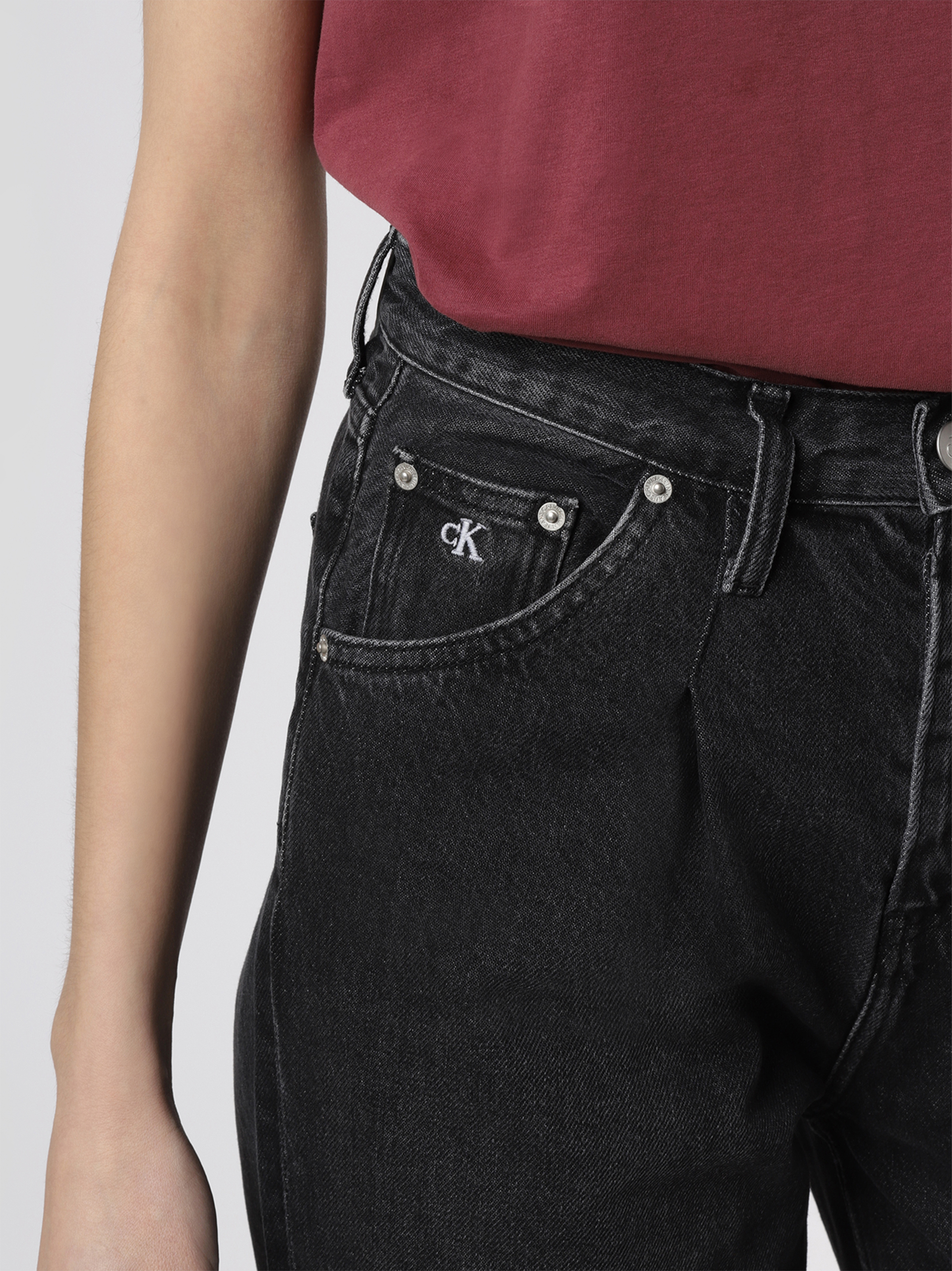 Calvin Klein Jeans Jeans in Schwarz 