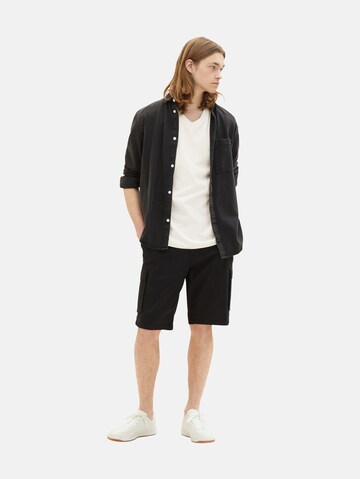 TOM TAILOR DENIM T-Shirt in Weiß