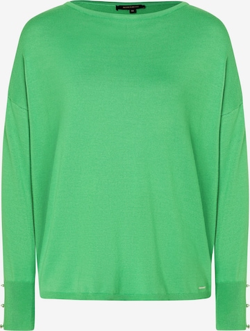 MORE & MORE Oversized Sweater in Green: front