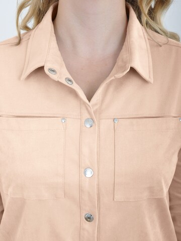 Veste fonctionnelle Navigazione en beige