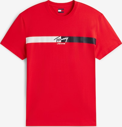 Tommy Jeans Paita värissä punainen / musta / valkoinen, Tuotenäkymä