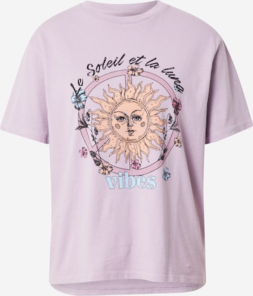 BDG Urban Outfitters Póló 'LUNA' - lila: elől