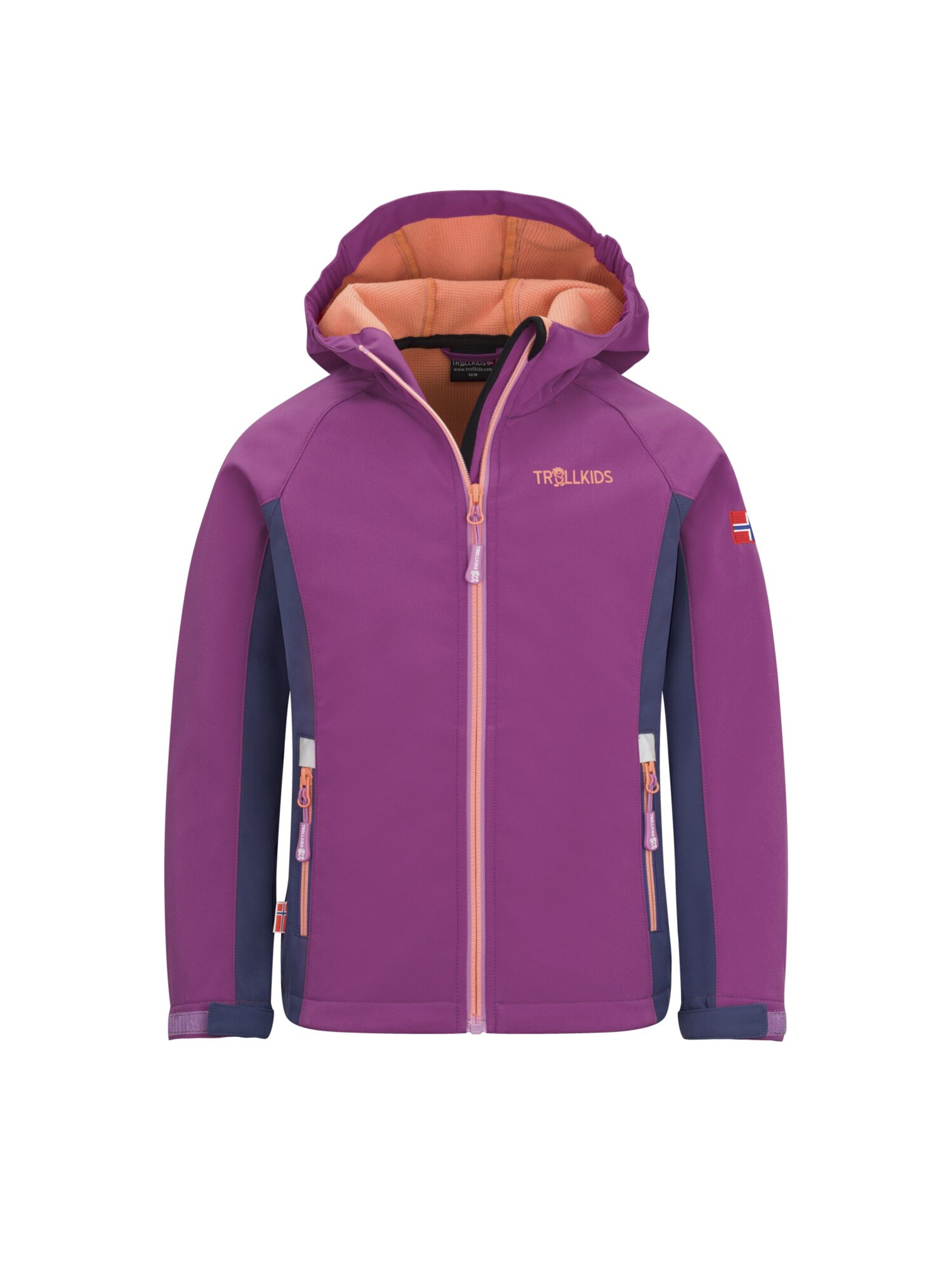 TROLLKIDS Outdoor jacket in Pink: front