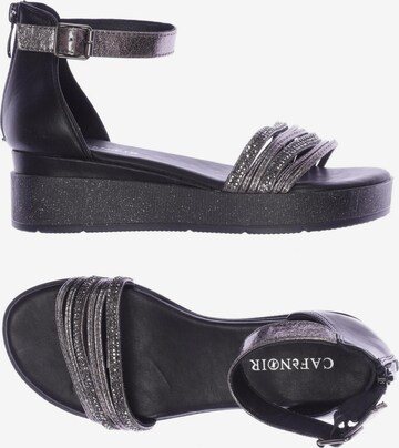 CAFÈNOIR Sandalen 36 in Silber: predná strana