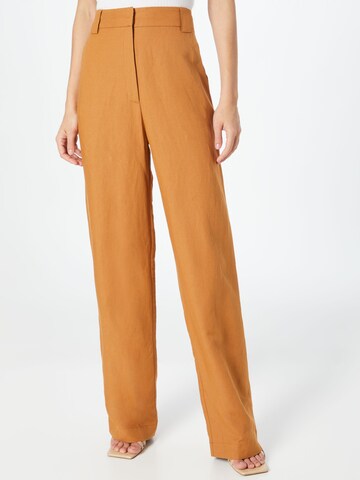 Wide leg Pantaloni di PATRIZIA PEPE in beige: frontale