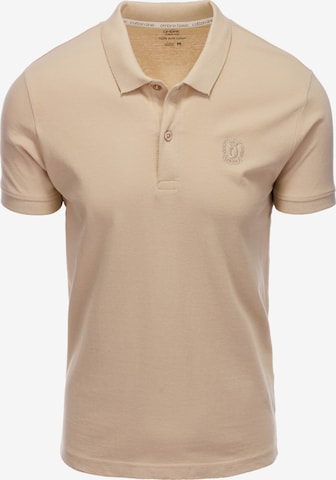 T-Shirt 'S1374' Ombre en beige : devant