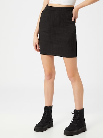 VILA Skirt in Black: front