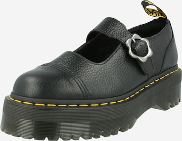 Dr. Martens - Sapato Slip-on 'Addina' em preto: frente