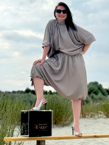 Gonna 'Pirate-Style Skirt Pants' di IUnique in grigio