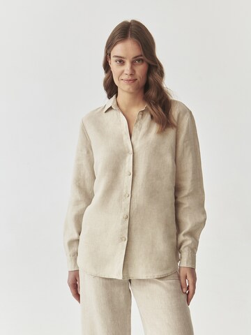 Camicia da donna 'Gonika 1' di TATUUM in beige: frontale